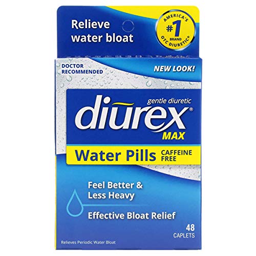 Diurex Max - Maximum Strength Caffeine-Free Diuretic Water Pills - Feel - NutriGlobal