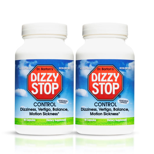 Dizzy Stop Dr. Barton’s All-Natural Vertigo Comfort, Inner Ear Balance Supp - NutriGlobal