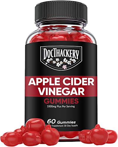 Doc Thackery Apple Cider Vinegar Gummies 1000mg Plus Per Serving, from The Mother - NutriGlobal