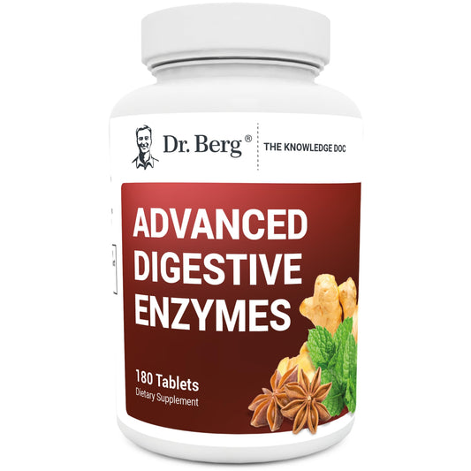 Dr. Berg Advanced Digestive Formula with Apple Cider Vinegar - Includes Digestive Health - NutriGlobal
