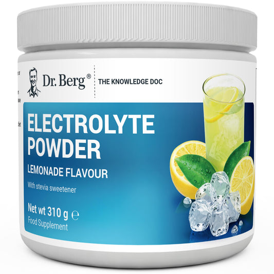 Dr. Berg Electrolyte Powder - Electrolyte Drink Supplements with 1000mg Potassium - NutriGlobal