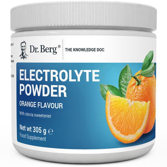 Dr. Berg Electrolyte Powder - Electrolyte Drink Supplements with 1000mg Potassium - NutriGlobal