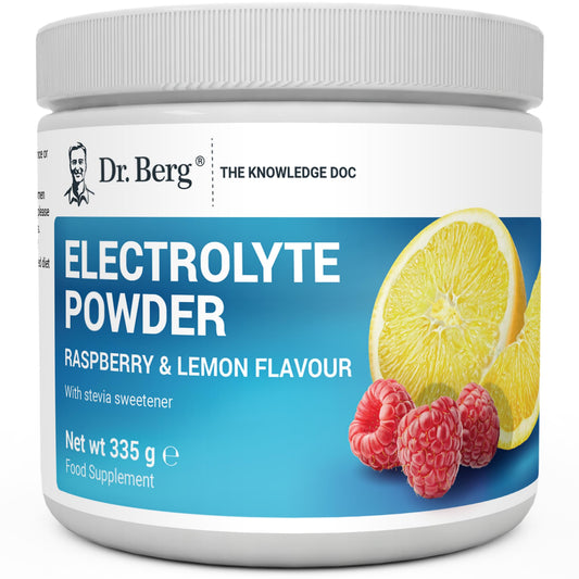 Dr. Berg Electrolyte Powder - Electrolyte Drink Supplements with 1000mg Potassium - NutriGlobal