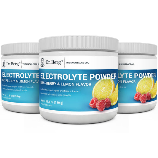 Dr. Berg Hydration Keto Electrolyte Powder - Enhanced w/ 1,000mg of Potassium - NutriGlobal