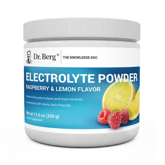 Dr. Berg Hydration Keto Electrolyte Powder - Enhanced w/ 1,000mg of Potassium - NutriGlobal