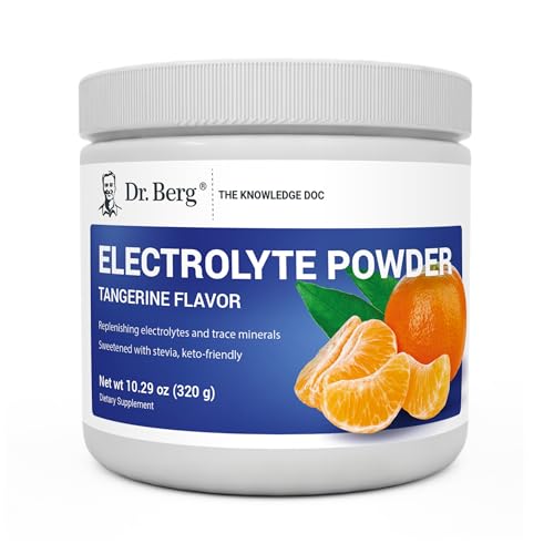 Dr. Berg Hydration Keto Electrolyte Powder - Enhanced w/ 1,000mg of Potassium - NutriGlobal