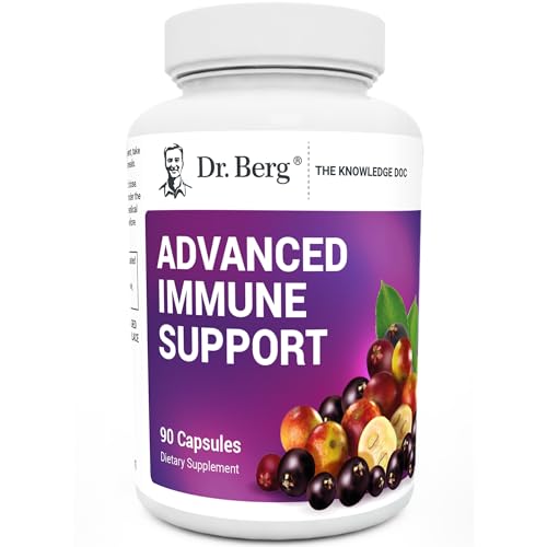 Dr. Berg's Advanced Immune Support - Daily Immunity Multi-System Defense Supplement - NutriGlobal