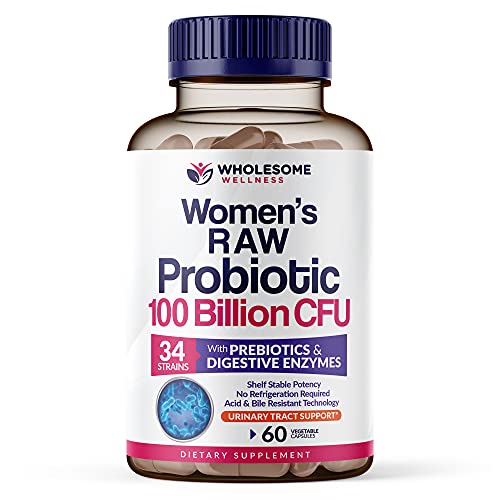 Dr. Formulated Raw Probiotics for Women 100 Billion CFUs with Prebiotics - NutriGlobal