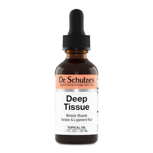 Dr. Schulze's Deep Tissue Oil | Powerful Herbal Support for Muscles, Tendons and Joints - NutriGlobal