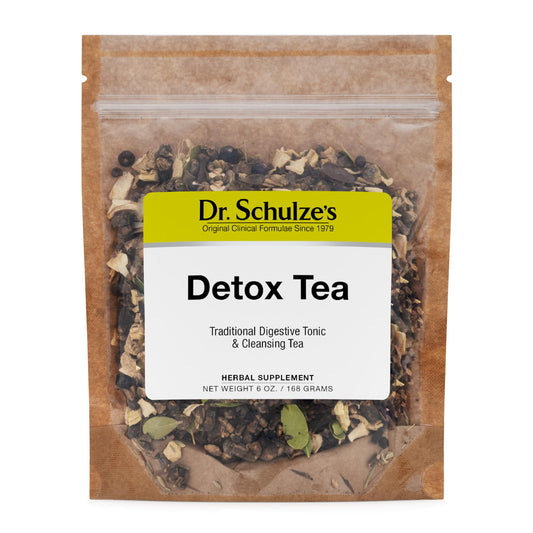 Dr. Schulze's | Detox Tea | All Purpose Herbal Tonic | Powerful Digestive Stimulant - NutriGlobal