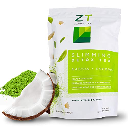Dr. Zisman ZT Slimming - Matcha-Coconut Detox Blend, Weight Loss Tea with Antioxidant Effects - NutriGlobal