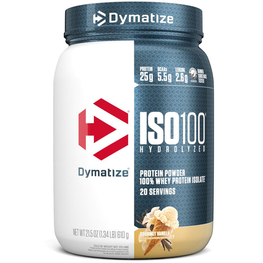 Dymatize ISO100 Hydrolyzed Protein Powder, 100% Whey Isolate , 25g of Protein, 5.5g - NutriGlobal