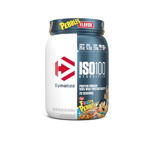 Dymatize ISO100 Hydrolyzed Protein Powder, 100% Whey Isolate, 25g of Protein - NutriGlobal