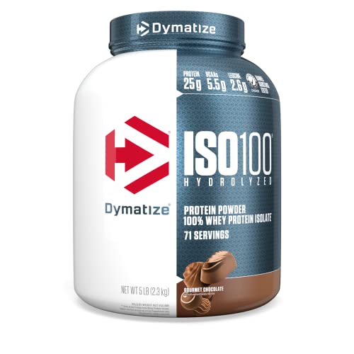 Dymatize ISO100 Hydrolyzed Protein Powder, 100% Whey Isolate Protein, 25g of Protein - NutriGlobal