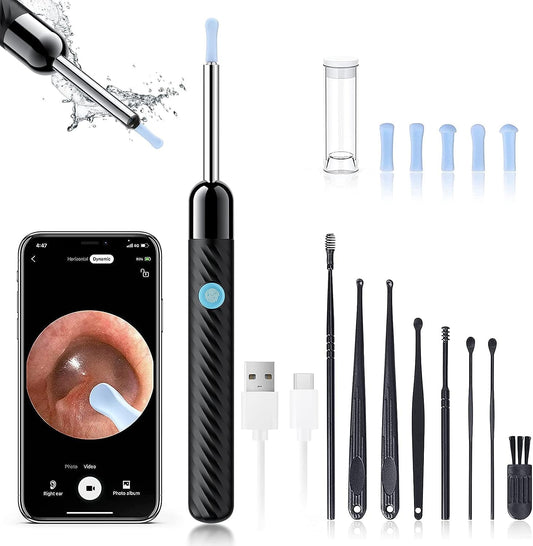 Ear Wax Removal - Earwax Remover Tool with 8 Pcs Ear Set - Ear Cleaner - NutriGlobal