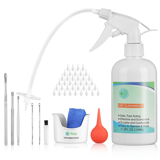 Ear Wax Removal Tool, Ear Cleaning Kits Safe Ear Irrigation Kit Ear Flush - NutriGlobal