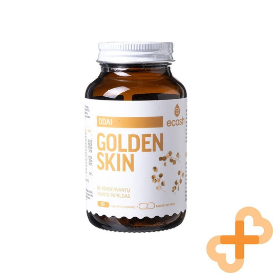 ECOSH GOLDEN Skin 90 Capsules Supplement For Skin and Normal Pigmentation - NutriGlobal