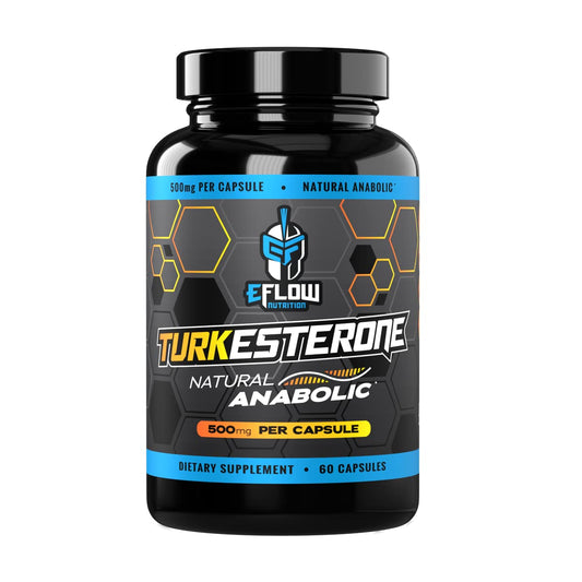 eFlow Nutrition Turkesterone (500 mg) Ajuga Turkestania Extract Complexed - NutriGlobal