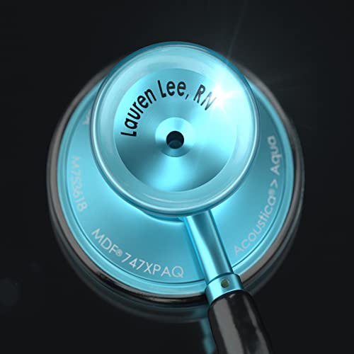 Engravable - MDF Acoustica Lightweight Personalized Custom Stethoscope - NutriGlobal