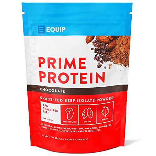 Equip Foods Prime Protein - Grass Fed Beef Protein Powder Isolate - Paleo and Keto - NutriGlobal