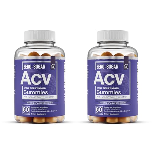 Essential Elements Zero-Sugar ACV Apple Cider Vinegar Gummies from “The Mother” - NutriGlobal