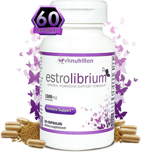 EstroLibrium Estrogen Pills for Women | Female Hormone Balance Supplement - NutriGlobal