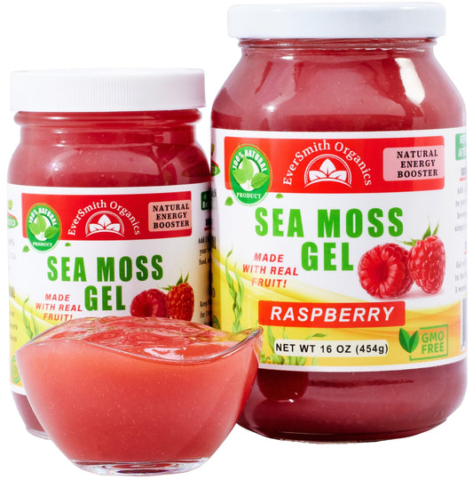 EverSmith Organics - Wildcrafted Irish Sea Moss Gel | Made in USA | Rich in Vitamins - NutriGlobal
