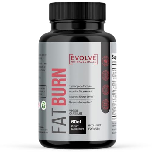 Evolve Nutraceuticals Fat Burn Energy and Craving Support - 60ct - NutriGlobal