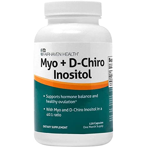 Fairhaven Health Myo-Inositol and D-Chiro Inositol Supplement | 40:1 Ratio | Female - NutriGlobal