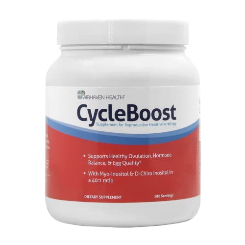 Fairhaven Health Vegan Myo-Inositol and D-Chiro Inositol Powder | 40:1 Ratio | Hormone - NutriGlobal