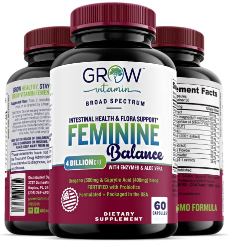 Feminine Balance Complex | Candida Support | Oregano & Caprylic Acid Blend - NutriGlobal