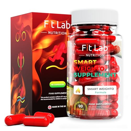 FIT LAB -90 Capsules - for Women & Men - Weighto Management - 45 Days Supply - NutriGlobal
