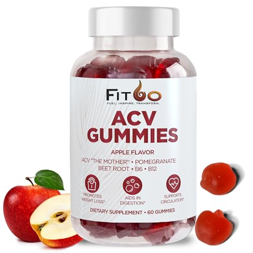 FIT60 Keto Apple Cider Vinegar Gummies with The Mother | Keto ACV Gummies for Advanced Healthy Weight - NutriGlobal