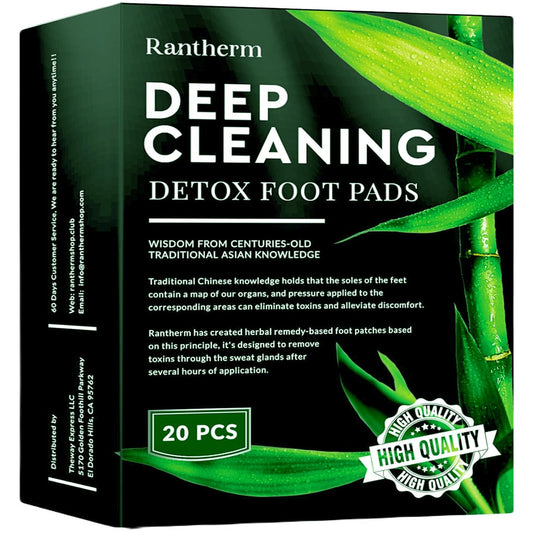 Foot Paches, Premium Deep Cleansing Foot Pads, Bamboo Foot Paches - NutriGlobal
