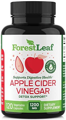 ForestLeaf - Apple Cider Vinegar Capsules with Cayenne Pepper Powder 1200mg - NutriGlobal