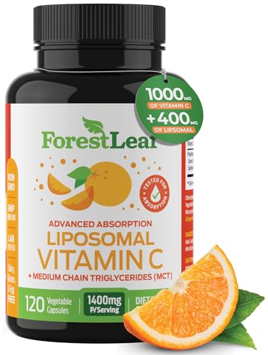 ForestLeaf Liposomal Vitamin C - Liposomal VIT C - 1000mg Capsules - NutriGlobal