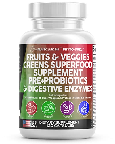 Fruits and Veggies Supplement Reds & Green Superfood - A Natural Balan - NutriGlobal
