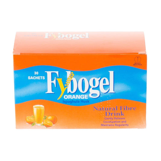 Fybogel Orange Sachets 2*30 (60) Sachets - NutriGlobal
