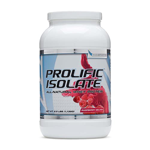 G6 Sports Nutrition Prolific Isolate All Natural Whey Protein Isolate (Gluten Free, Lactose - NutriGlobal