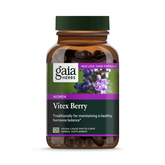 Gaia Herbs Vitex Berry (Chaste Tree) - Supports Hormone Balance & Fertility - NutriGlobal