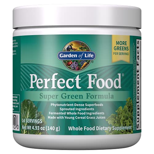 Garden of Life Perfect Food Super Green Formula - 14 Servings | 45 Superfoods, Greens - NutriGlobal