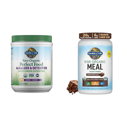 Garden of Life Raw Organic Perfect Food Alkalizer & Detoxifier Juiced Greens Superfood - NutriGlobal