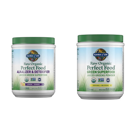 Garden of Life Raw Organic Perfect Food Alkalizer & Detoxifier Juiced Greens Superfood - NutriGlobal