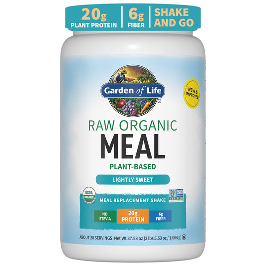 Garden of Life Vegan Protein Powder - Raw Organic Meal Replacement Shakes - NutriGlobal