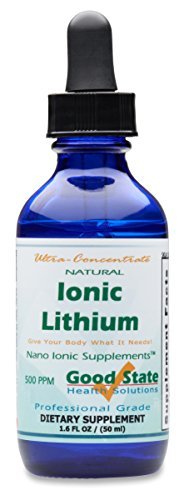 (Glass Bottle) Good State Liquid Ionic Lithium Ultra Concentrate - NutriGlobal