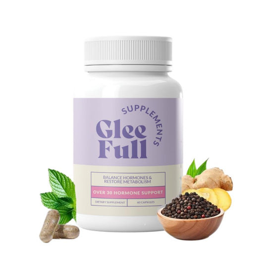 GleeFull Over 30 Hormone Support - Menopause Supplements for Women - Hormone Support for Women - NutriGlobal