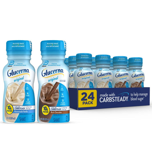 Glucerna, Diabetes Nutritional Shake, to Help Manage Blood Sugar, 8 Fl - NutriGlobal