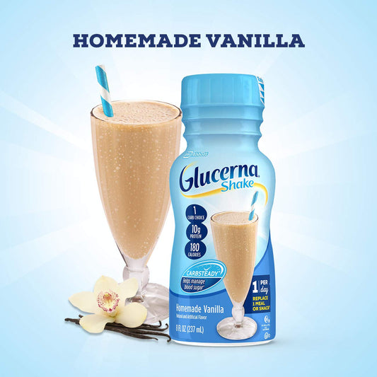 Glucerna Nutritional Shake, Diabetic Drink to Support Blood Sugar Manage - NutriGlobal