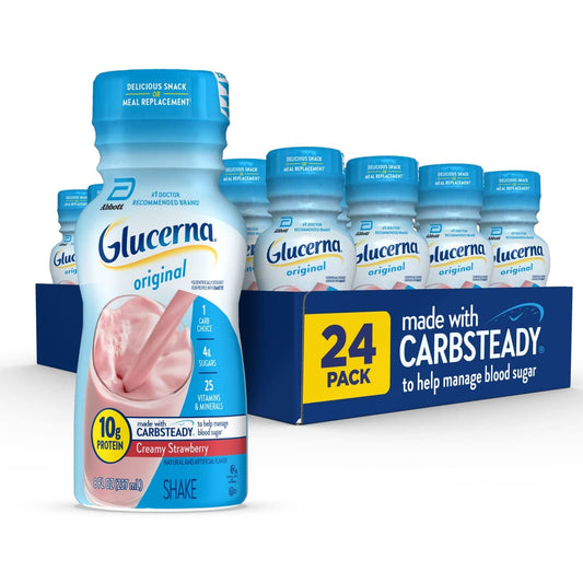 Glucerna Nutritional Shake, Diabetic Drink to Support Blood Sugar Manage - NutriGlobal