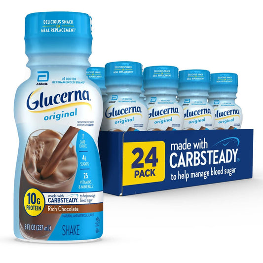 Glucerna Nutritional Shake, Diabetic Drink to Support Blood Sugar Manage - NutriGlobal